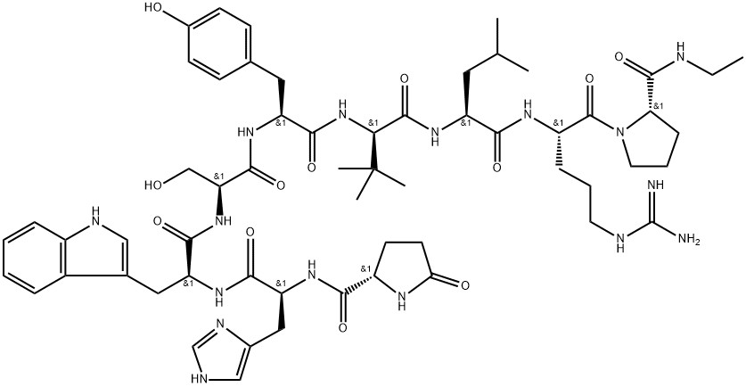 Lecirelin Acetate structural formula